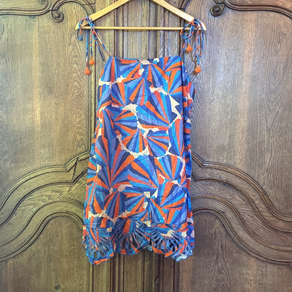 Farm Rio x Anthropologie Tie-Strap Shift Mini Dress - Picture 5 of 13